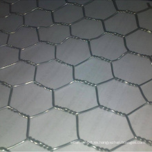 Malla de alambre hexagonal con alambre galvanizado sumergido en caliente